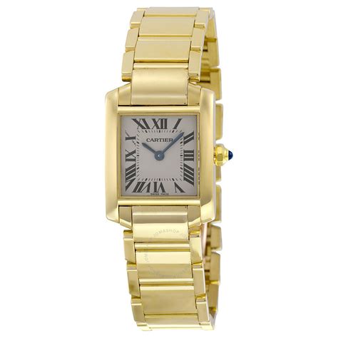 cartier tank goud|cartier yellow gold tank watch.